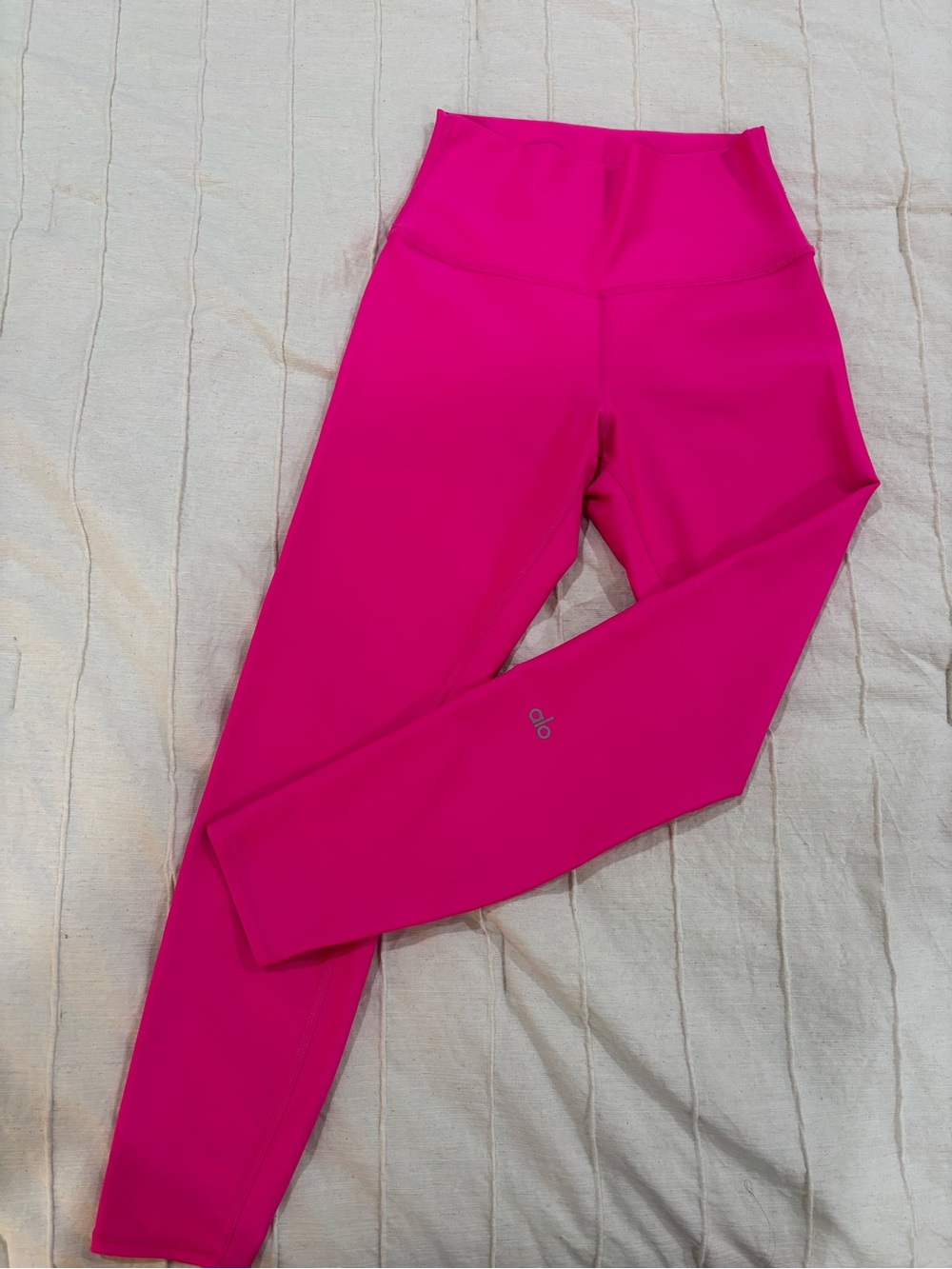 ALO Yoga High-Waist Leggings in Hot Pink